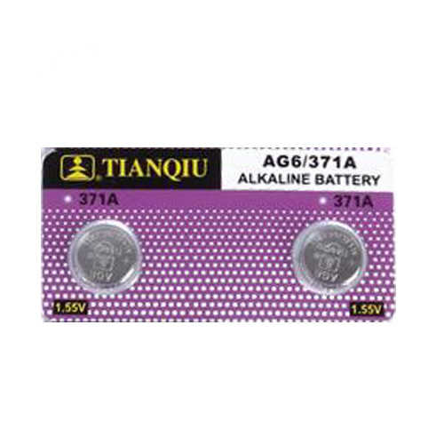 זוג סוללות כפתור AG6 Alkaline
