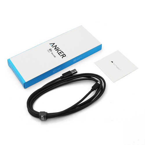 כבל טעינה וסנכרון Micro USB באורך 1.8 מטר Anker