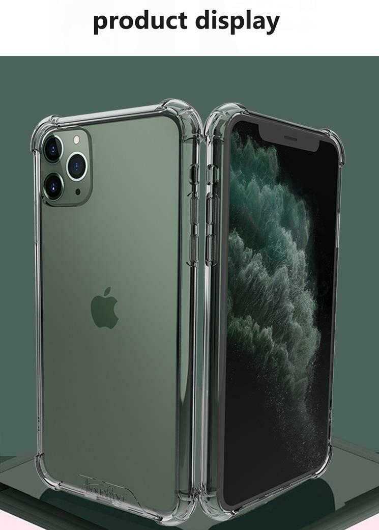 מגן סיליקון שקוף קינג קונג ל-  iPhone 11 Pro max 6.5