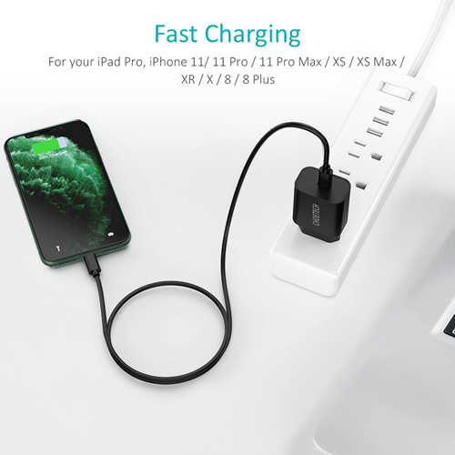 מטען קיר CHOETECH USB Type-C PD 3.0 Qc 3.0