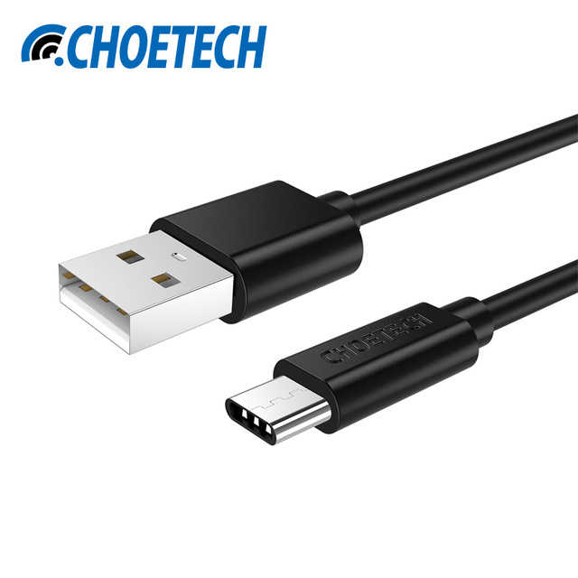 כבל טעינה וסנכרון USB 2.0 - USB Type C באורך 1 מטר Choetech