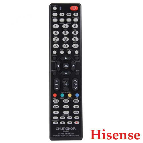 שלט רחוק חליפי לטלויזיות Hisense