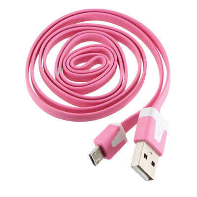 כבל טעינה וסינכרון שטוח Micro USB