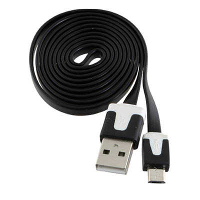 כבל טעינה וסינכרון שטוח Micro USB