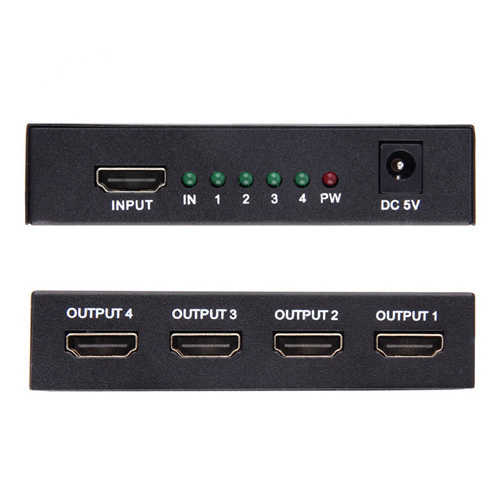 מפצל HDMI 1:4 אקטיבי
