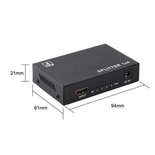 מפצל HDMI 1:4 אקטיבי