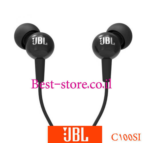 אוזניות עם מיקרופון JBL דגם C100SI