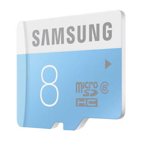 כרטיס זיכרון Micro SDHC 8GB Class 6 Samsung