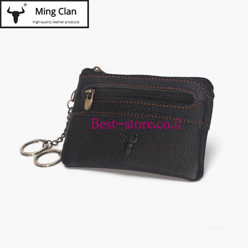 ארנק מטבעות מעור אמיתי Ming Clan דגם M07