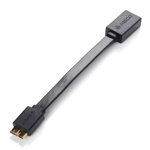כבל OTG בחיבור Orico USB 3.0