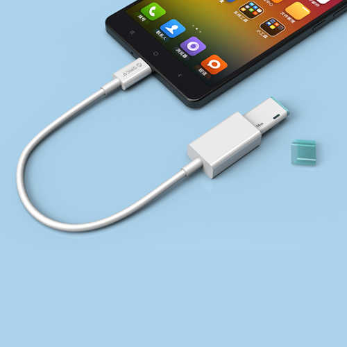 כבל OTG בחיבור Orico USB 3.1 Type C