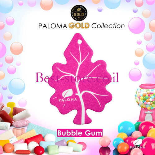 עץ ריח שלישייה ניחוח מסטיק Paloma Gold