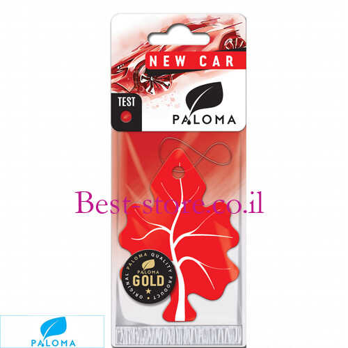 עץ ריח שלישייה ניחוח רכב חדש Paloma Gold