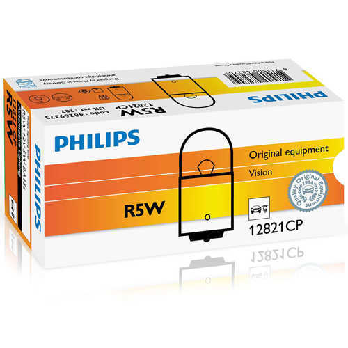 נורת בלם לרכב 10 יח'  Philips דגם R5W