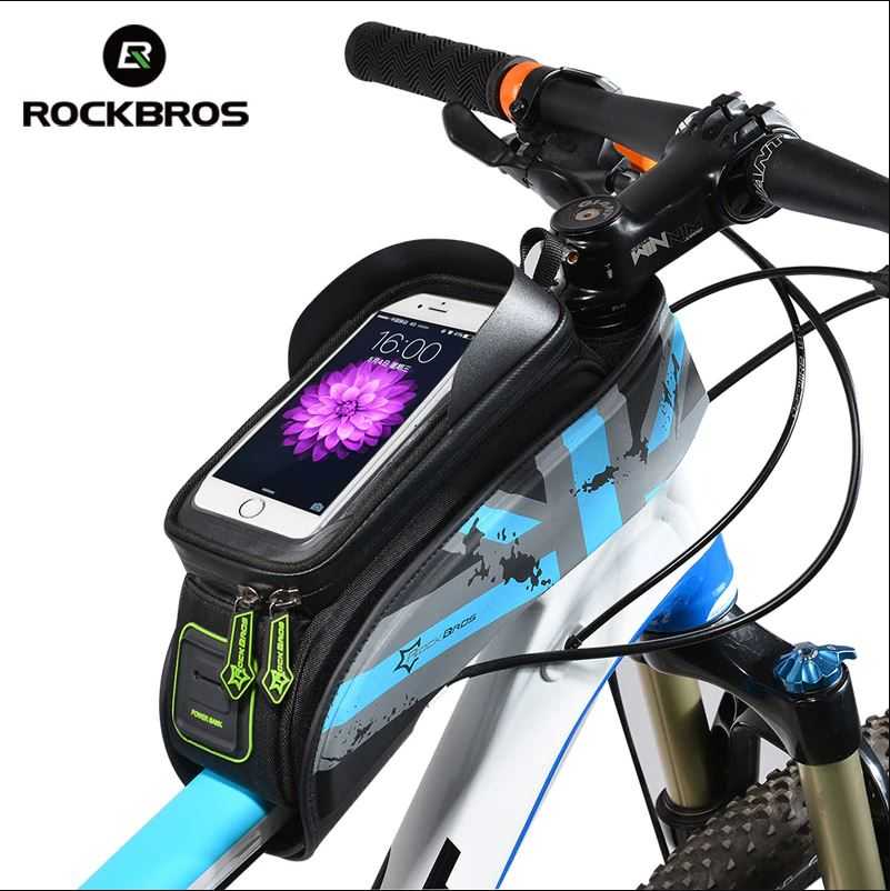 נרתיק לאופניים עם כיסוי שקוף לסמארטפון ROCKBROS דגם RB-021