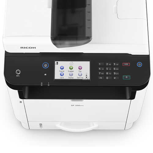 מדפסת לייזר משולבת Ricoh דגם SP 330SFN