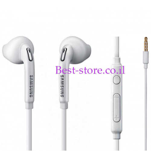אוזניות חוטיות לסמסונג גלקסי S6 סאני Samsung דגם EG920BW