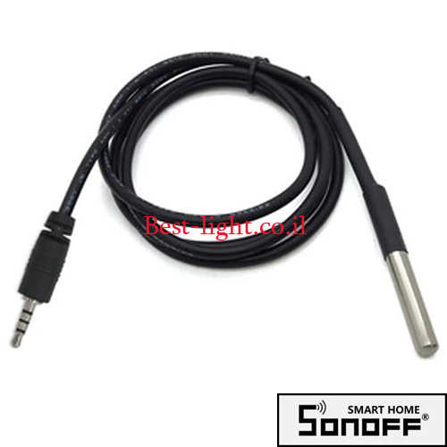 חיישן טמפרטורה מוגן מים Sonoff דגם  DS1820