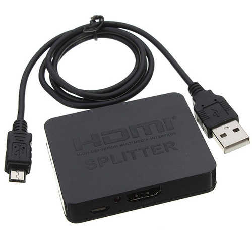 מפצל HDMI 1:2 אקטיבי