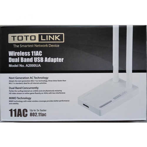 כרטיס רשת TOTOLINK AC1200 דגם A2000UA