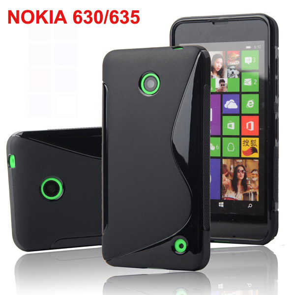 כיסוי סיליקון TPU ל- Nokia Lumia N630