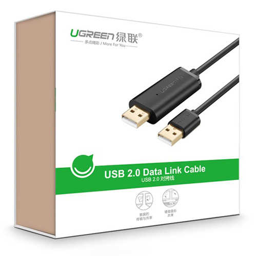 כבל USB להעברת קבצים בין שני מחשבים Ugreen