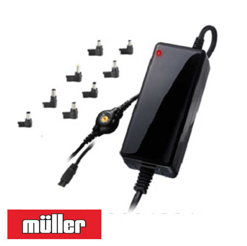מטען אוניברסלי למחשב נייד Muller דגם M-W2107GS