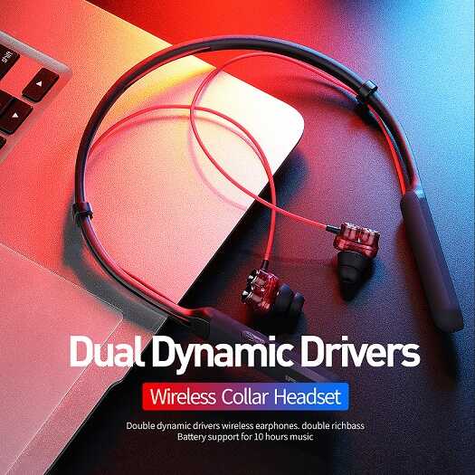 אוזניות Bluetooth 4.1 ספורט PLEXTONE דגם BX345